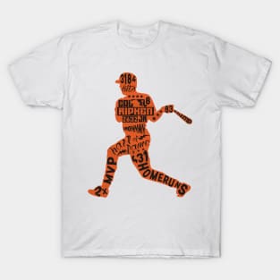 Cal Ripken Jr. Baltimore Letters T-Shirt